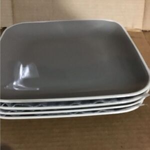 2 PC GIBSON CHELSEA 10.25” DINNER PLATES  SET